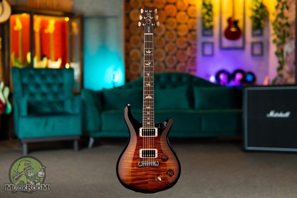 PRS McCarty Black Gold Wraparound Burst