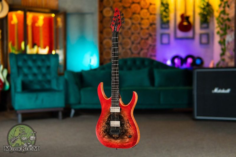 Mayones Guitars Duvell Elite 6 Supernova Red matt