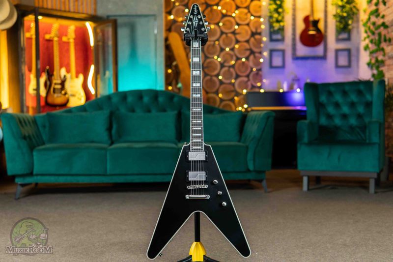 Epiphone Flying V Prophecy Black Aged Gloss