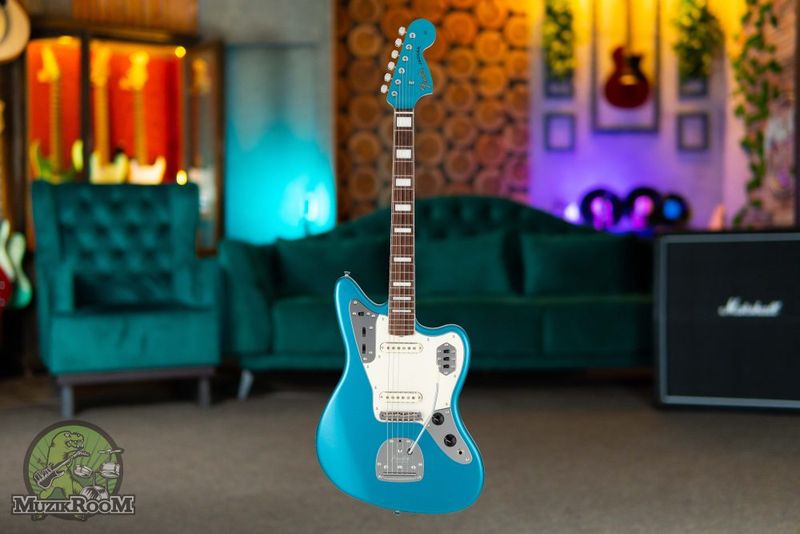 Fender MIJ Trad 60s Jaguar RW Lake Placid Blue, электрогитара