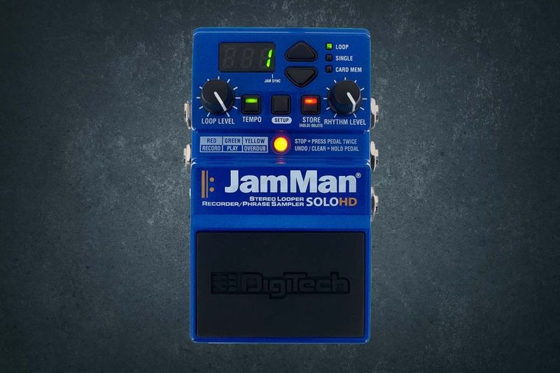 Digitech Jam Man Solo HD, педаль эффектов