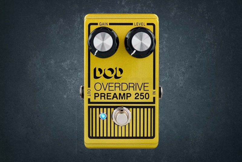 Digitech DOD Overdrive Preamp 250, педаль эффектов