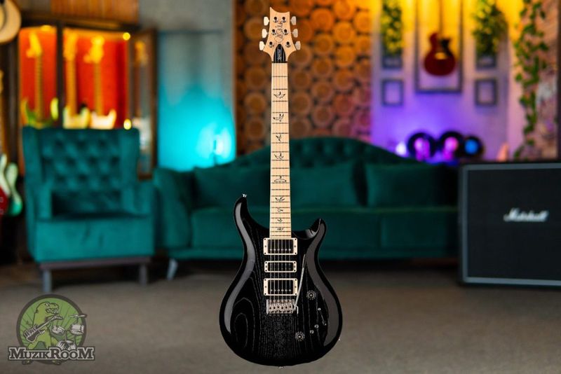 PRS Swamp Ash Special Maple Black Doghair Smokeburst