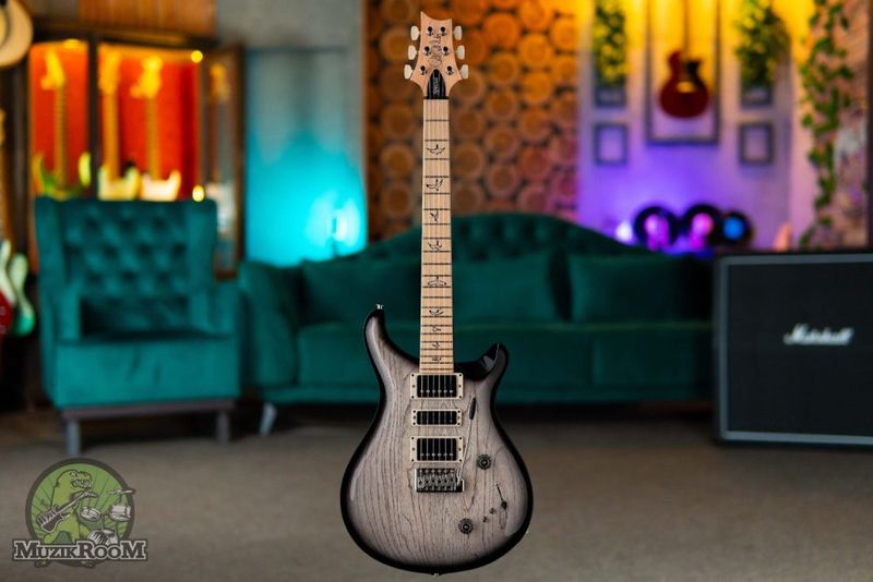 PRS Swamp Ash Special Maple White Doghair Smokeburst