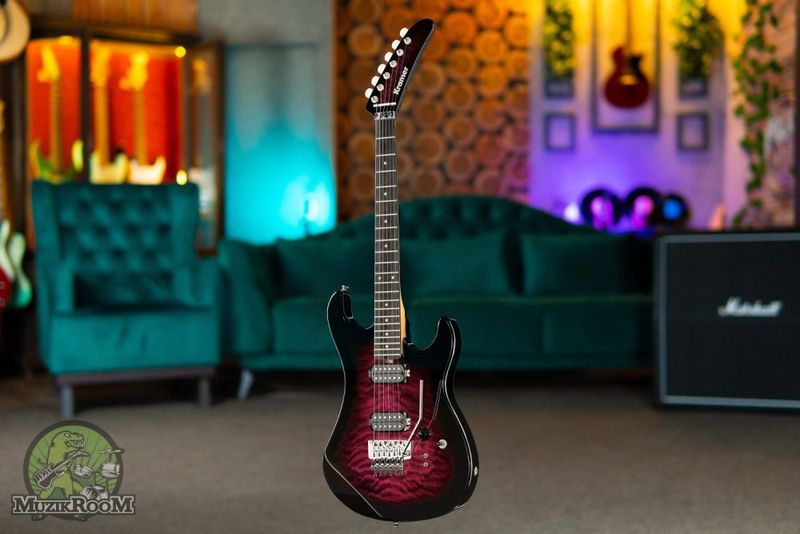 Kramer Guitars The 84 HH Quilt Purple Burst
