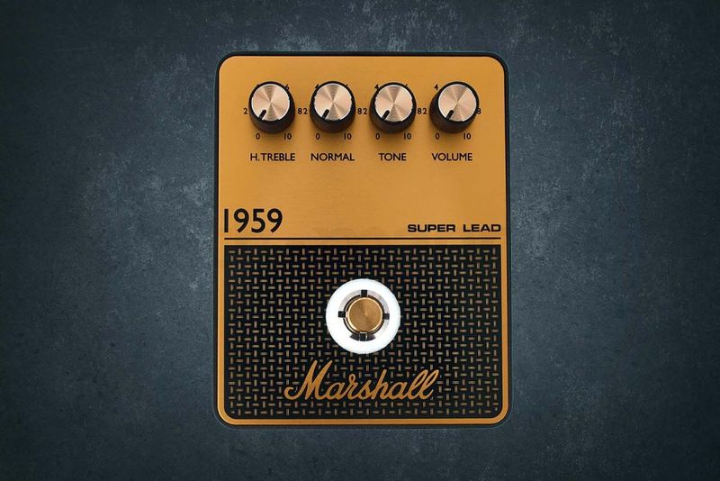 Marshall 1959 Distortion, педаль эффектов
