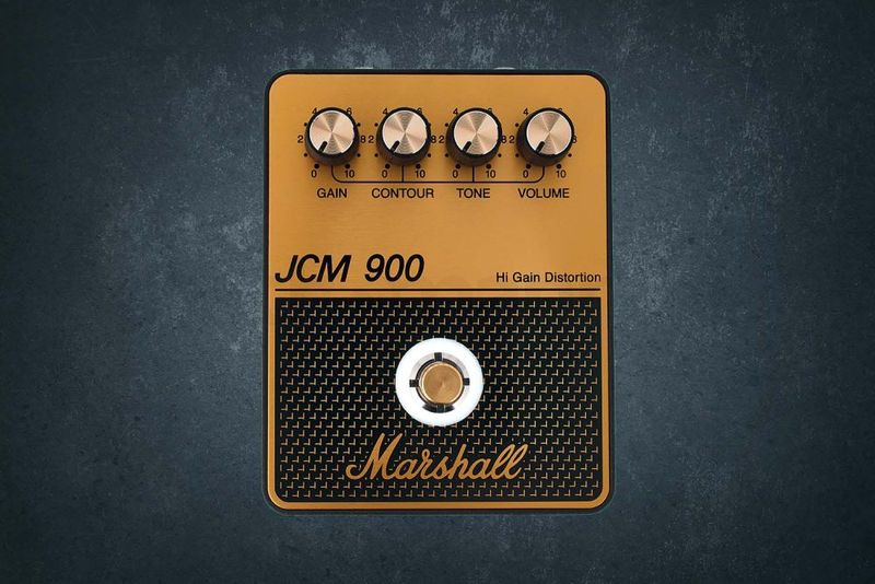 Marshall JCM900 Distortion, педаль эффектов