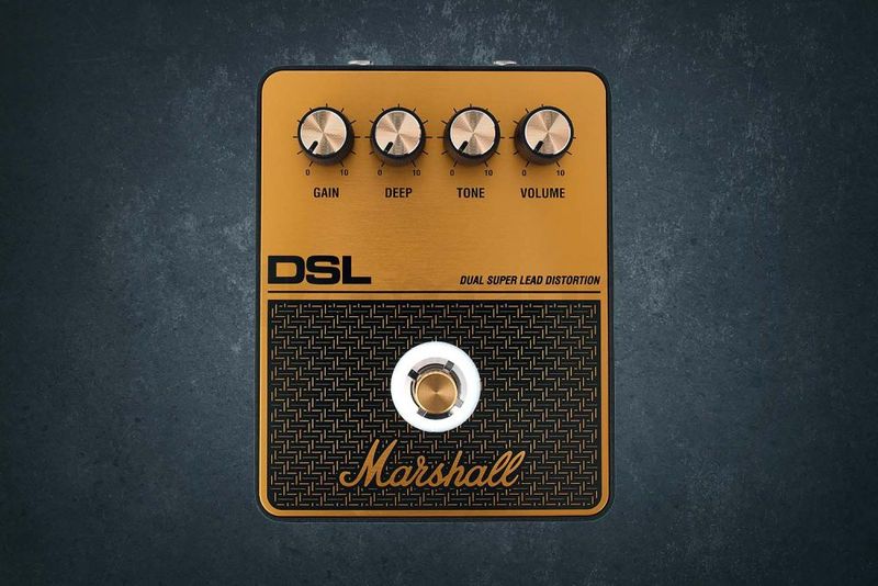 Marshall DSL Distortion, педаль эффектов