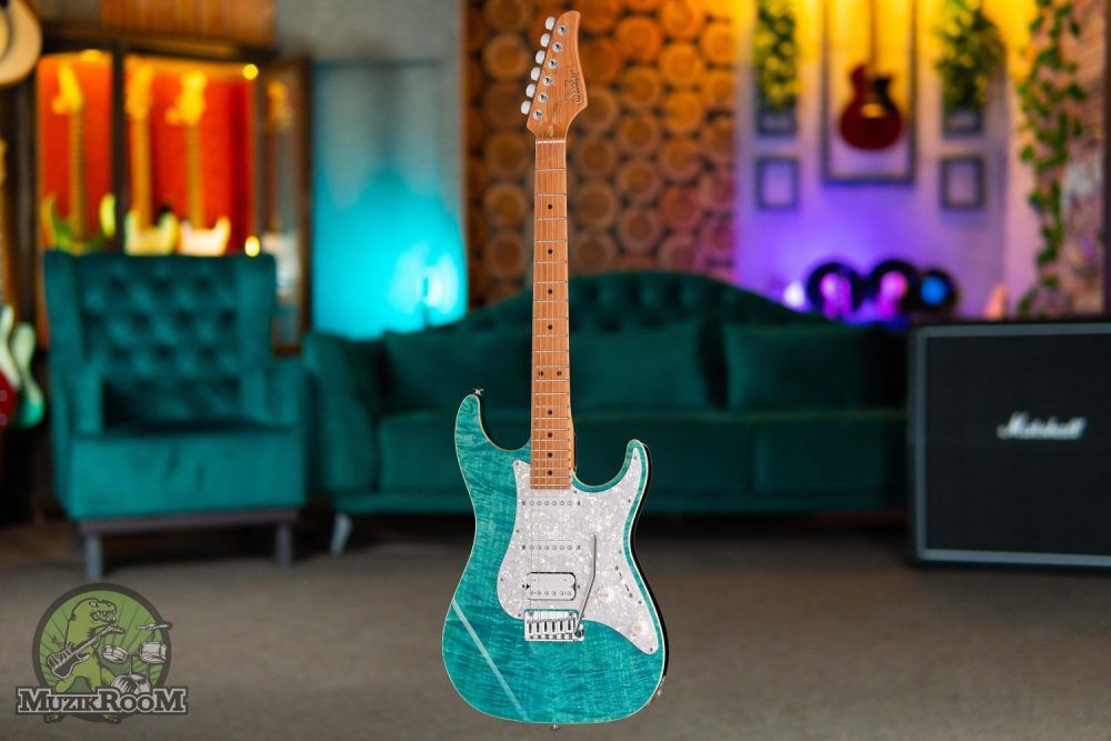 Suhr Standard Plus HSS RM Bahama Blue