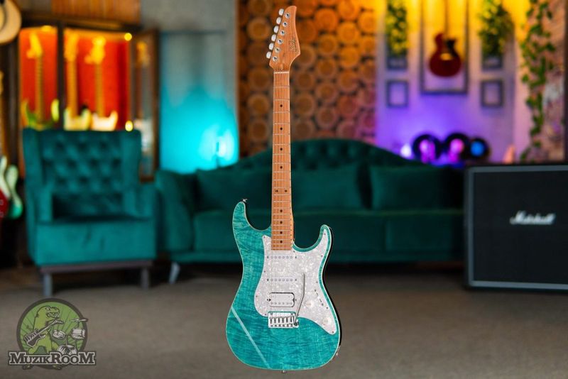 Suhr Standard Plus HSS RM Bahama Blue