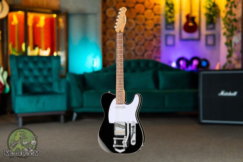 Harley Benton TE-62DB Tremolo Black