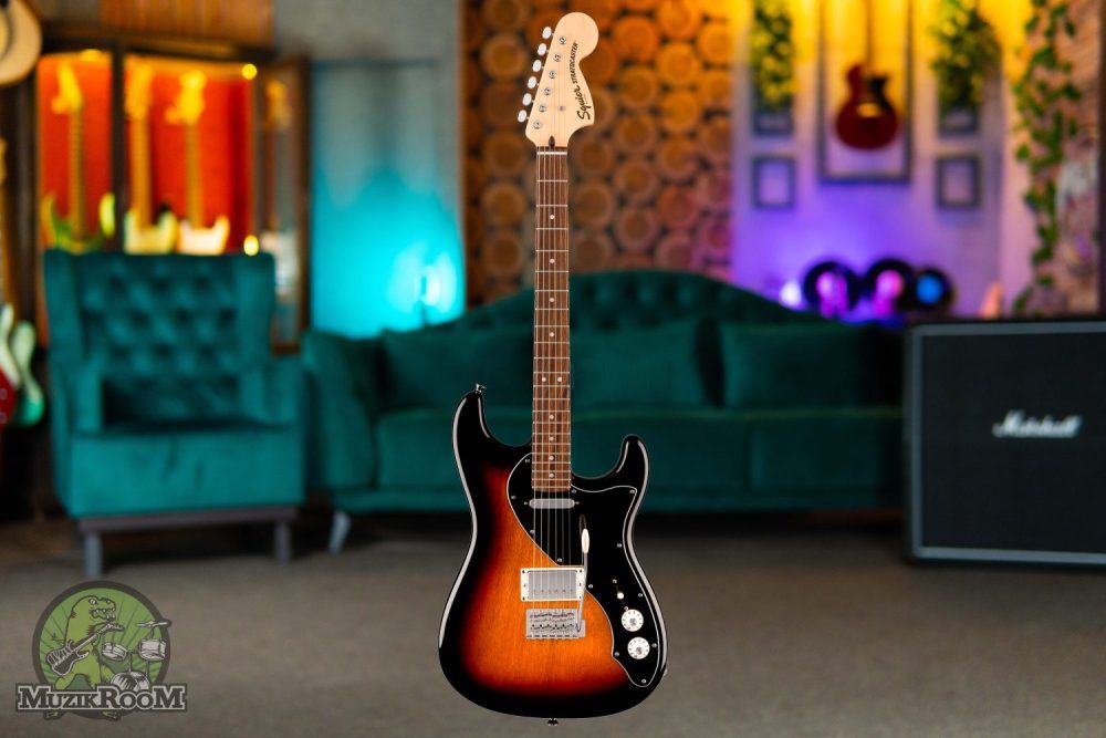 Squier Paranormal Stratocaster Deluxe 3-Colour Sunburst