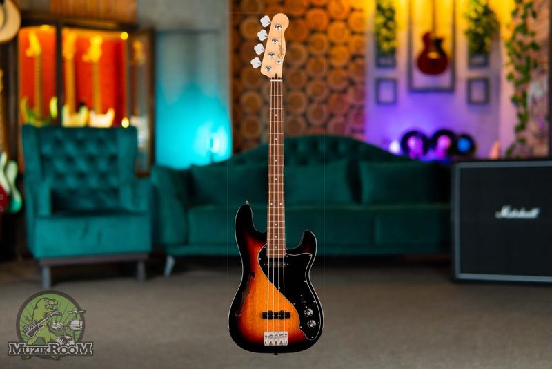 Squier Paranormal Precision Bass 3-Colour Sunburst, бас-гитара