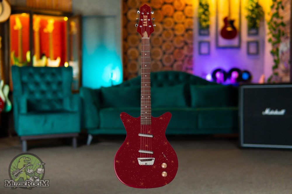 Danelectro Golden 1950's Maroon