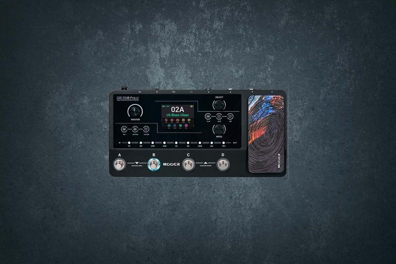 Mooer GE150 PRO LI BLK, процессор эффектов