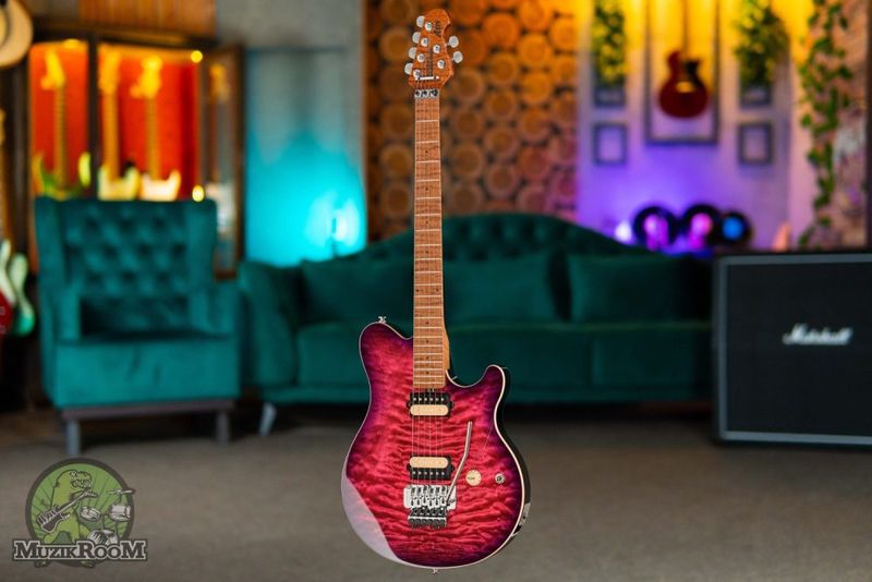 Music Man Axis Ollalieberry Quilt