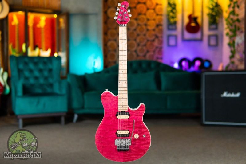 Music Man 30th Ann. Axis Quilt Translucent Pink