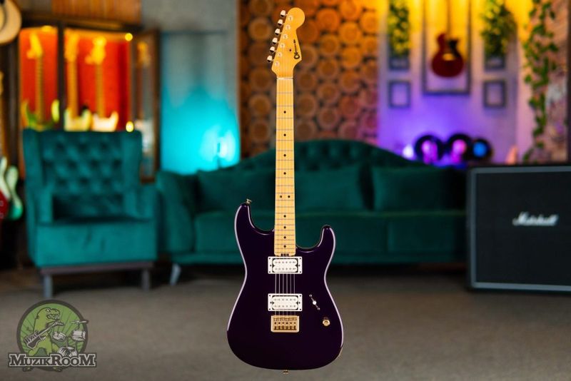 Charvel American Neo-Classic San Dimas Style 1 HH HT Gloss Black