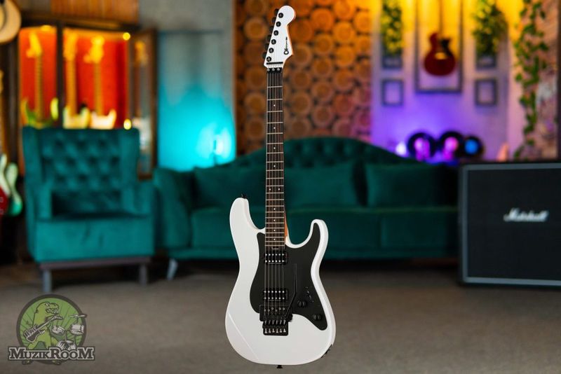Charvel Pro-Mod Plus So-Cal Style 1 HH FR EB Snow White