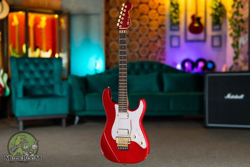 Charvel Pro-Mod Plus So-Cal Style 1 HH FR EB Candy Apple Red