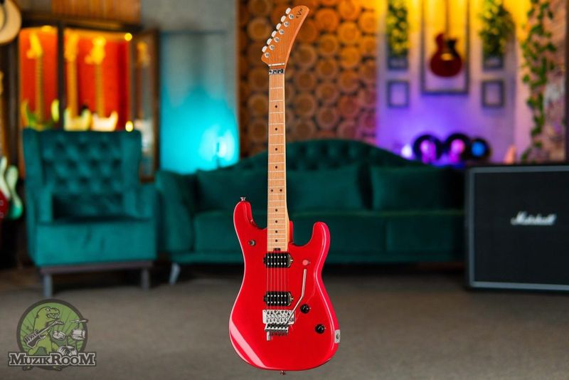 Evh 5150 DX Baked Maple Candy Apple Red Metallic
