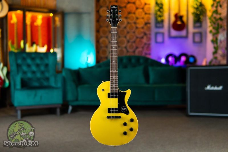Heritage Guitar Ascent H-137 P90 Marigold Yellow