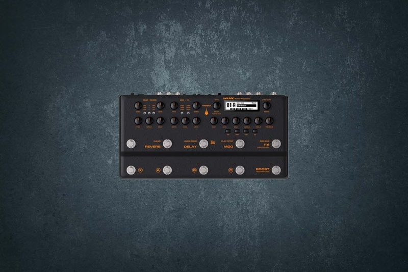 Nux NME-5 Trident, процессор эффектов
