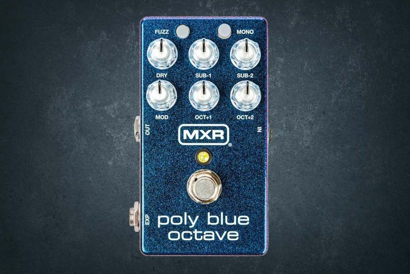 DUNLOP M306G1 POLY BLUE OCTAVE, педаль эффектов