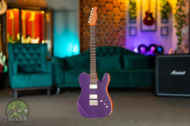 Harley Benton Fusion-T II HH RW HT Purple Metallic