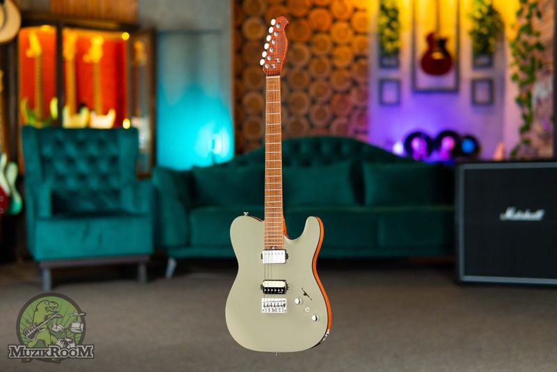 Harley Benton Fusion-T II HH MN HT Satin Grey