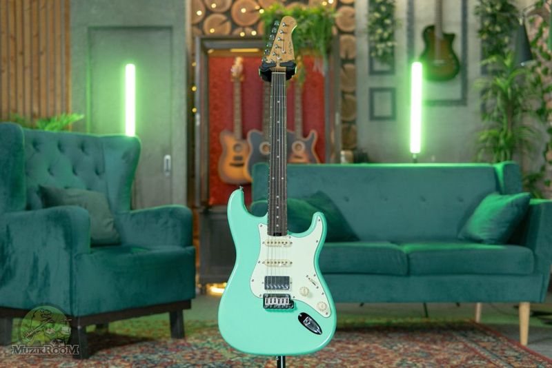Harley Benton ST-Modern HSS Seafoam Green