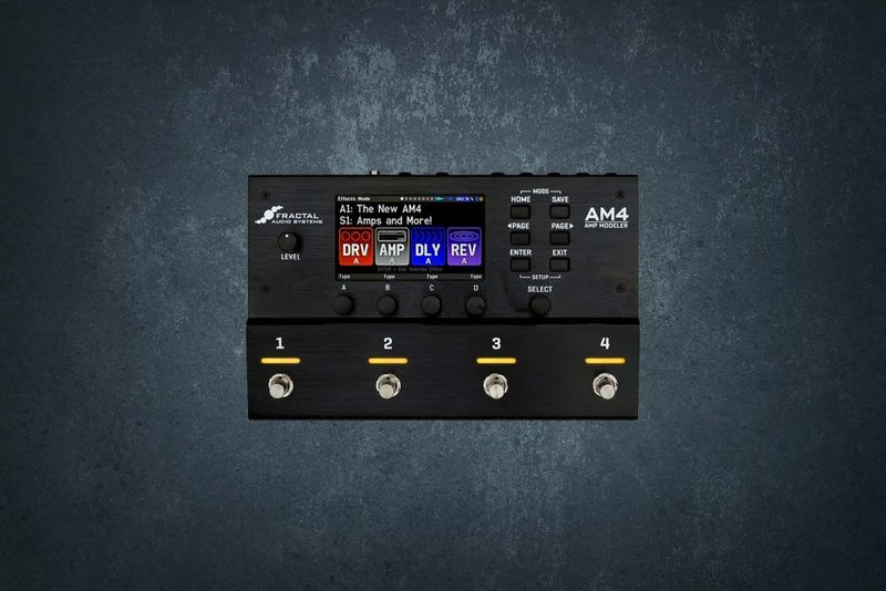 Fractal Audio AM4 Amp Modeller, процессор эффектов