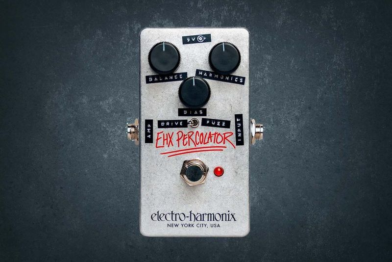 Electro Harmonix Percolator Overdrive/Fuzz, педаль эффектов