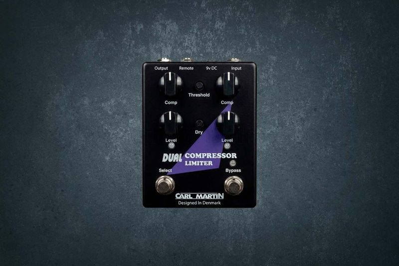 Carl Martin Dual Compressor Limiter, педаль эффектов