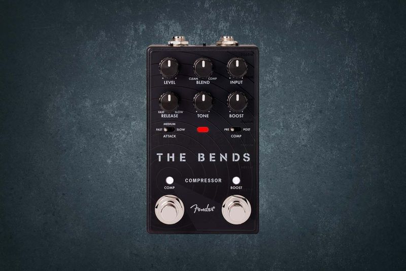 Fender The Bends Compressor V2, педаль эффектов