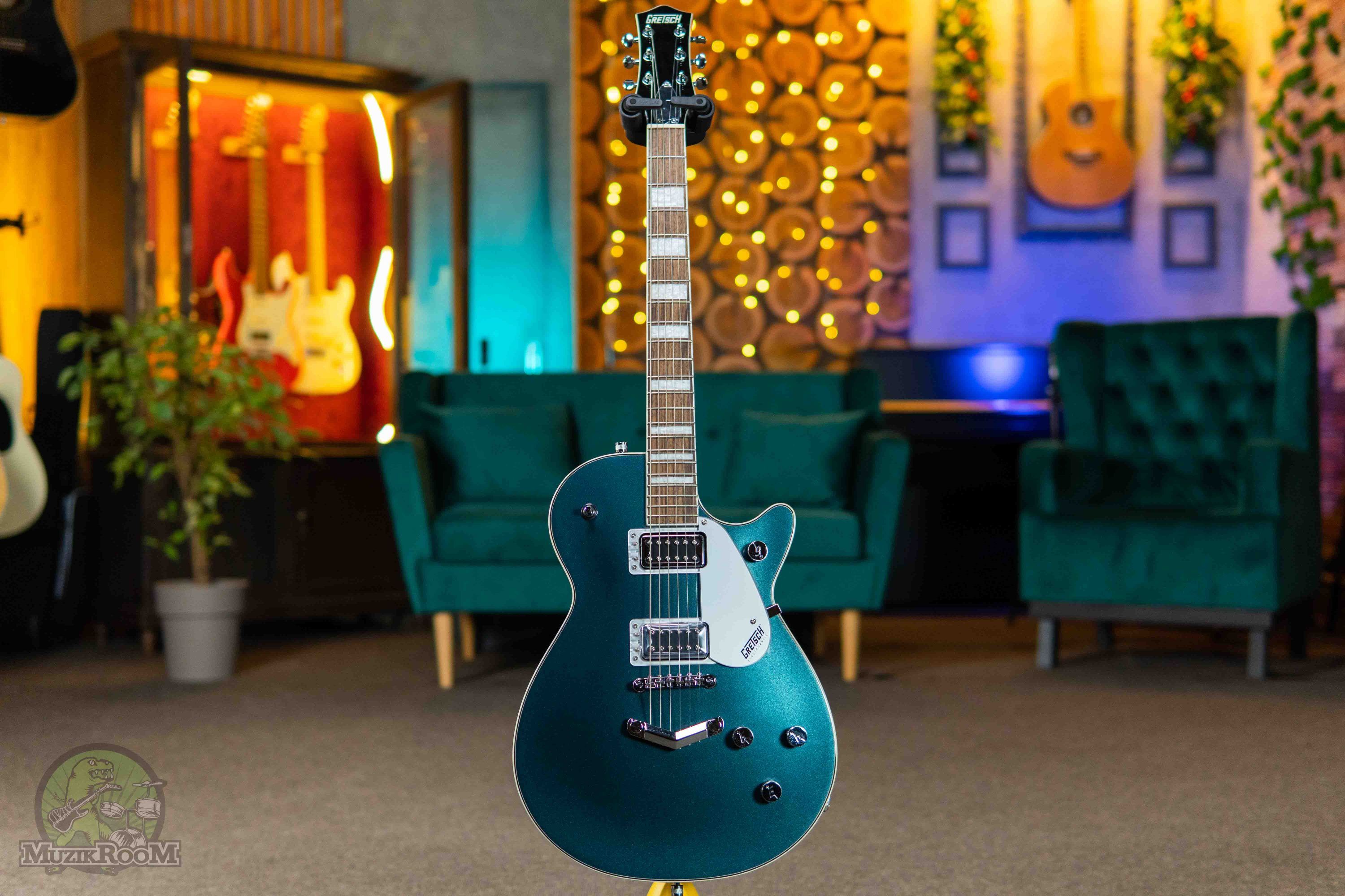 Gretsch G5220 Electromatic Jet BT V-Stoptail Jade Grey