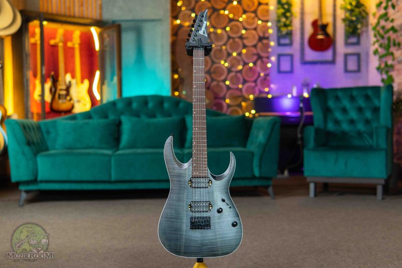 Ibanez Standard RGA42FM-TGF Transparent Gray Flat