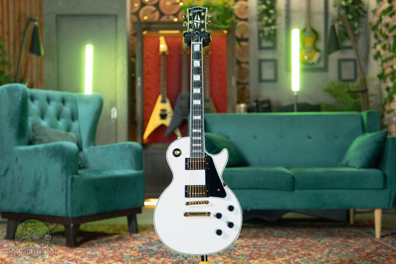 Epiphone Les Paul Custom Alpine White (IBG)