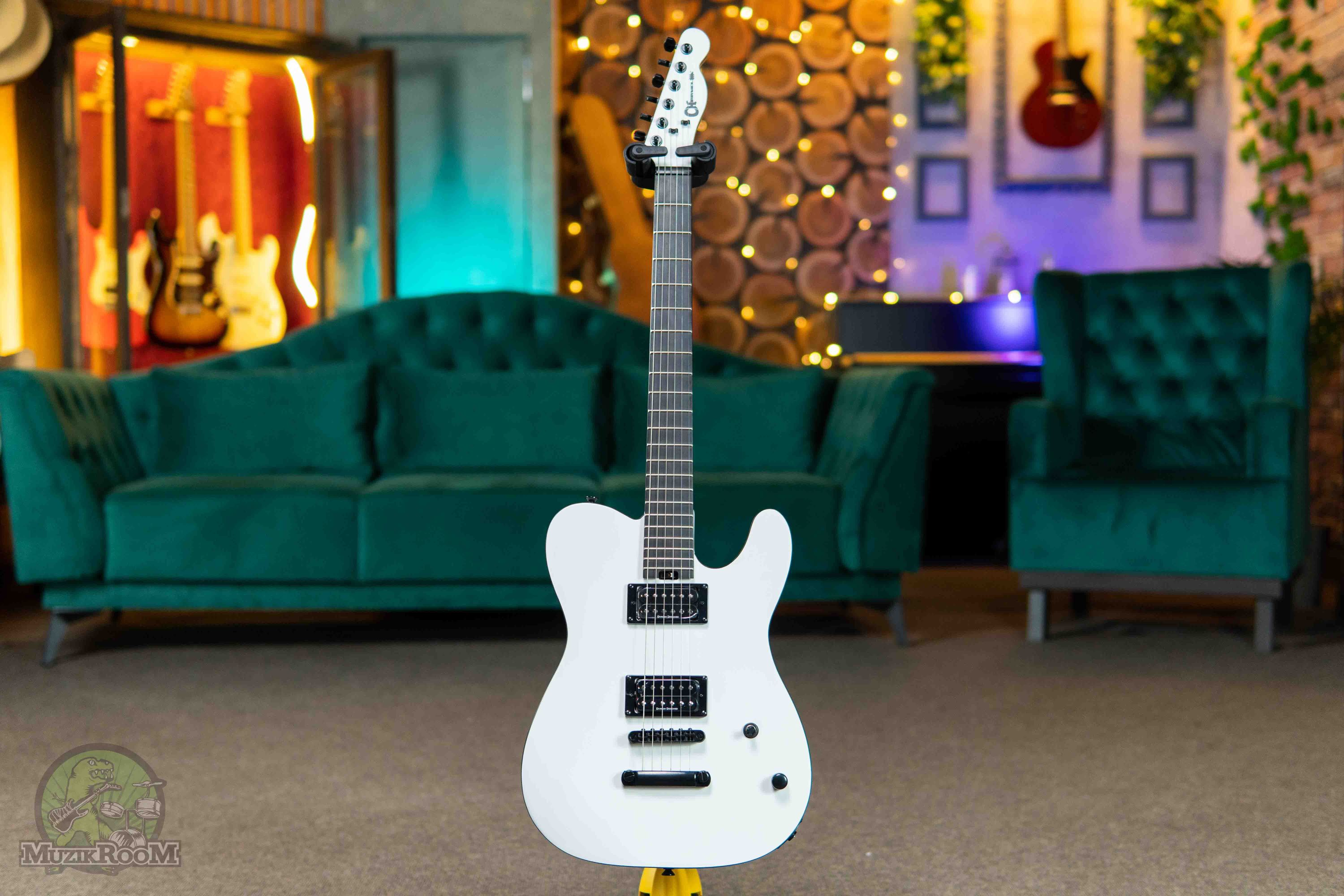 Charvel Joe Duplantier Signature Pro Mod San Dimas Style 2 Satin White