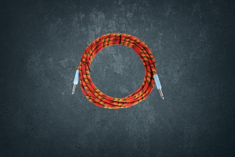 Fender George Harrison Instrument Cable 5,5m, гитарный кабель
