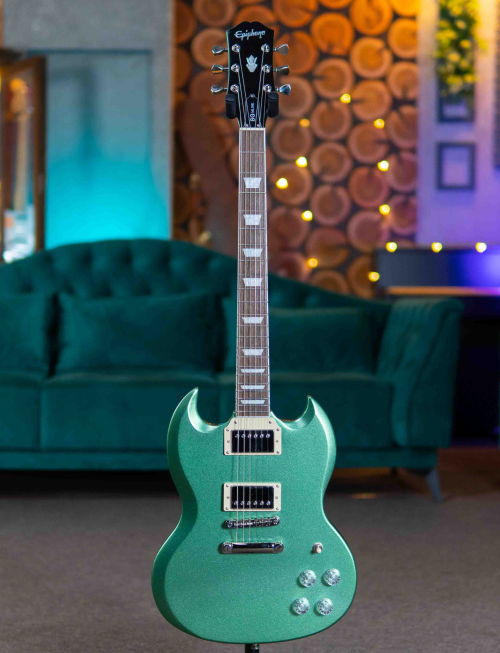 Epiphone SG Muse Wanderlust Green Metallic