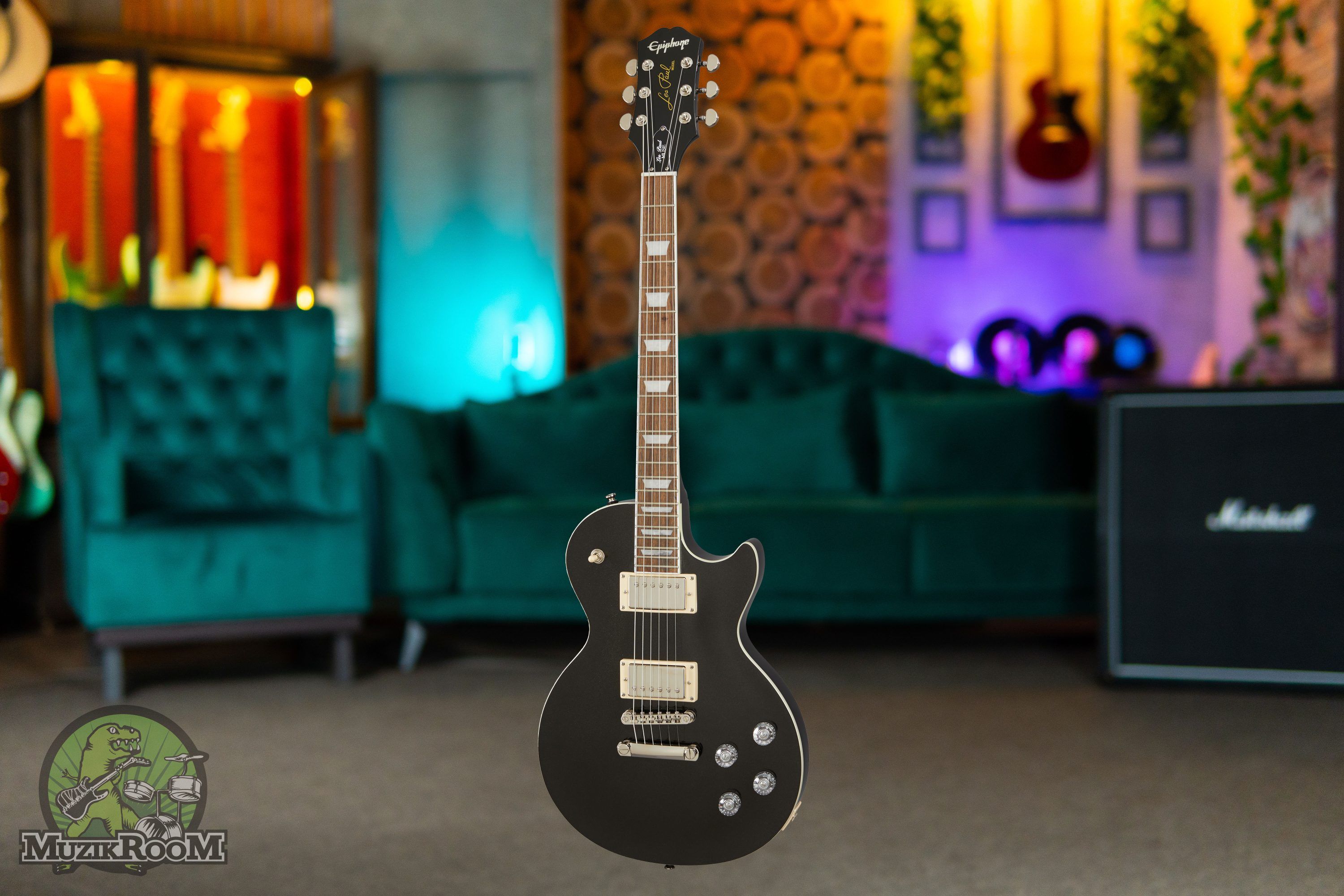 Epiphone Les Paul Muse Jet Black Metallic