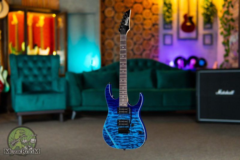 Ibanez Gio GRG120QASP-BGD Blue Gradation