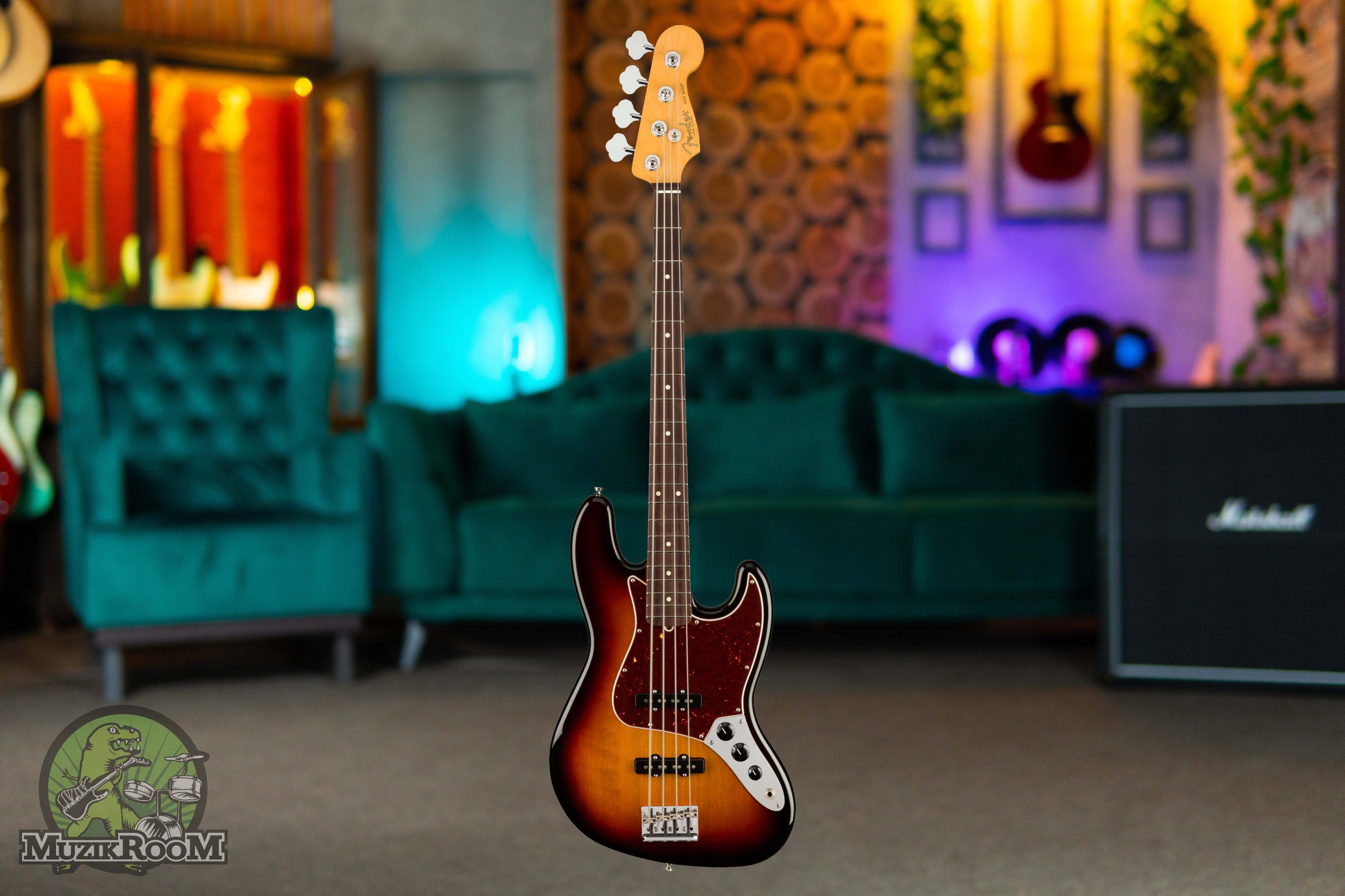 Fender American Professional II Jazz Bass RW 3-Colour Sunburst