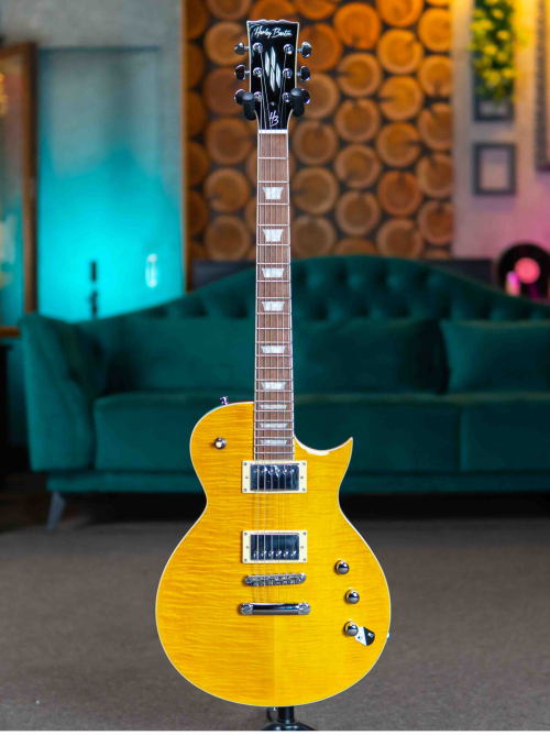 Harley Benton SC-Custom II Lemon Flame