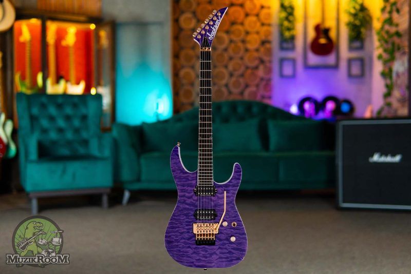 Jackson SL2Q MAH Pro Soloist Transparent Purple