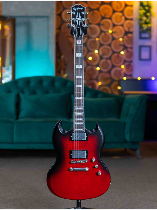 Epiphone Prophecy SG Red Tiger Aged Gloss