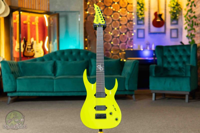 Solar Guitars A2.7LN Lemon Neon