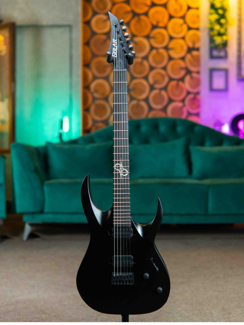 Solar Guitars A2.6C G2  Carbon Black Matte