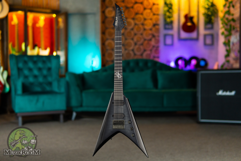 Solar Guitars V 1.7 FBB Flame Black Burst